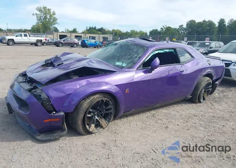 2023 Dodge Challenger R/T Scat Pack Widebody из США, поврежденный, VIN 2C3CDZFJ1PH624857